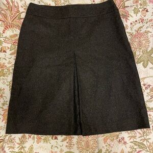 Banana Republic Charcoal Wool Skirt